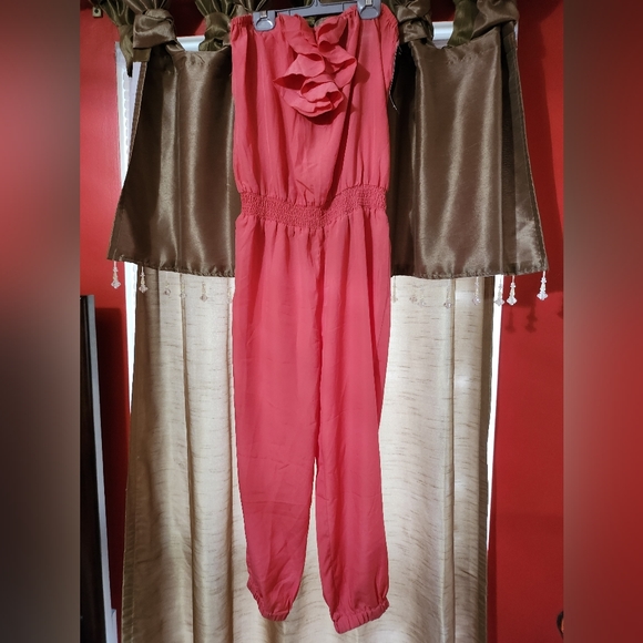 Strapless jumpsuit by La class size large - Picture 1 of 4